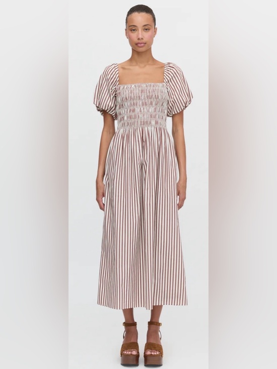 Hill House Dresses & Skirts - New Hill House Julia nap dress in rust stripe